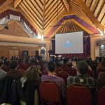 Gran comienzo del BANFF Festival de Cine de Montaña en Villa La Angostura en el Centro de Congresos y Convenciones Arrayanes.