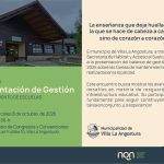 Presentación de Gestión: Mantenimiento de Escuelas