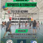 Curso de Deportes Alternativos con puntaje docente.