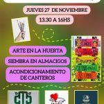 Invitación abierta a la Huerta del Hospital local.