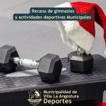 La Secretaría de Deportes informa receso  por festividades de Navidad y Año Nuevo.