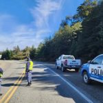 La Secretaría de Seguridad y Ordenamiento Vial informa que se encuentra parcialmente interrumpido el tránsito en la Ruta Nacional 40, mano hacia Bariloche.