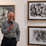 INAUGURACIÓN DE LA MUESTRA ARTÍSTICA “NAVES, LUGARES Y PERSONAJES” DE LUIS IURISSEVICH.