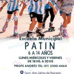 Se abre la inscripción de la Escuela Municipal de Patín.
