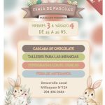 Villa La Angostura celebra la Feria de Pascuas en Plaza Los Pioneros
