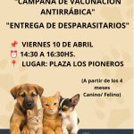 ¡VACUNACIÓN ANTIRRÁBICA GRATUITA!