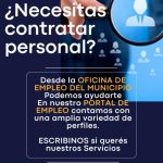 LA OFICINA DE EMPLEO DE VILLA LA ANGOSTURA BRINDA ASISTENCIA PARA LA BÚSQUEDA DE PERSONAL.