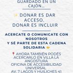 Campaña solidaria de donación de audífonos en Villa La Angostura