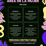 Pre-Inscripción a talleres 2026 – Área de la Mujer
