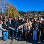 Se inauguró oficialmente el pavimento del Barrio El Mallín en Villa La Angostura.