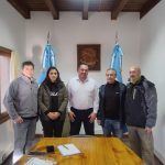 El Intendente recibió a integrantes del Radio Club