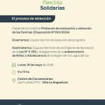 Capacitación Familias Solidarias.