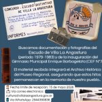 Convocatoria: Reconstrucción del Patrimonio Histórico.