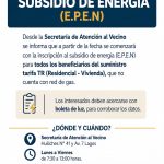 SUBSIDIO DE ENERGÍA (E.P.E.N)