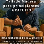Taller Comunitario de Tallado en Madera para principiantes.
