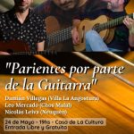“Parientes por parte de la guitarra” llega a Villa La Angostura
