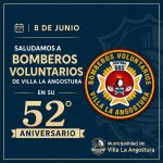 52° Aniversario de Bomberos Voluntarios de Villa La Angostura.