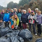 Personas Mayores Realizaron una jornada de limpieza en el sendero de Pascotto.