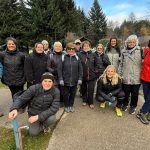 Actividades para adultos mayores, continúan las caminatas saludables.