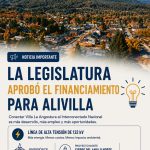 La Legislatura aprobó el financiamiento para ALIVILLA: Un paso decisivo hacia una solución energética definitiva para Villa La Angostura