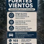 Comunicado – Alerta por fuertes vientos en la localidad.