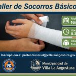 Se invita al “Taller de Socorros Básicos” abierto a toda la comunidad