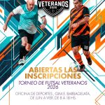 Torneo de Futsal Veteranos 2026.