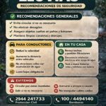 Alerta meteorológica: se prevén lluvias, nevadas y condiciones adversas en la región cordillerana