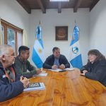 El Intendente Javier Murer se reunió esta mañana con representantes de la Junta Vecinal del Barrio Volcanes.