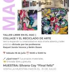 TALLER LIBRE EN EL MAC: Collage y el Reciclado de Arte