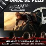 Tarde de Pelicula en la Casa de la Cultura.
