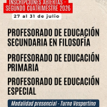 El ISFD N° 15 abre las inscripciones para el Segundo Cuatrimestre de 2026 en Villa La Angostura.