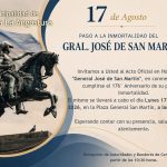 Acto conmemorativo por el Paso a la Inmortalidad del Gral. José de San Martín.