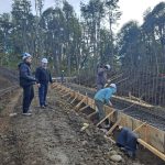 Avanza una obra histórica para el saneamiento y la salud de Villa La Angostura.