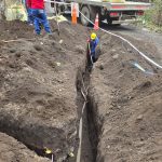 Avanzan los trabajos del Plan de Regularización del Agua Potable en Villa La Angostura