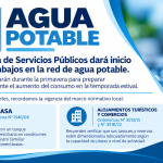 ​Secretaría de Servicios Públicos dara inicio al plan de trabajos en la red de agua potable