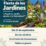 Se viene la 2° Capacitación de la Fiesta de los Jardines.<br>