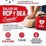 Nuevo taller de RCP y DEA: salvan vidas