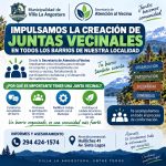 La Secretaría de Atención al Vecino impulsa la creación de juntas vecinales.