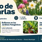 Ciclo de Charlas: el Vivero Municipal invita a conocer propuestas para jardines patagónicos.