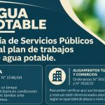 ​Secretaría de Servicios Públicos dara inicio al plan de trabajos en la red de agua potable