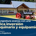 Villa La Angostura avanza con una histórica inversión en maquinaria y equipamiento