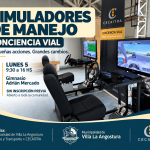 Jornadas de Concientización Vial con Simuladores de Manejo en Villa La Angostura.