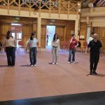 Se realizó en el Centro de Convenciones el taller de Malambo Neuquino.