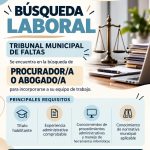 El Tribunal Municipal de Faltas abre una convocatoria laboral