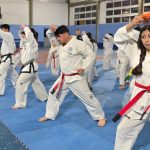 Clase magistral de Taekwondo ITF en Villa la Angostura de cara a los próximos desafíos nacionales