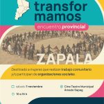Se realizará en Zapala el Encuentro Provincial “Nosotras Transformamos”