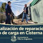 Finalización de reparaciones e inicio de carga en Cisterna Lomas