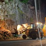 Operativo de emergencia: Se restableció la circulación en la Ruta Nacional 40 tras un desprendimiento
